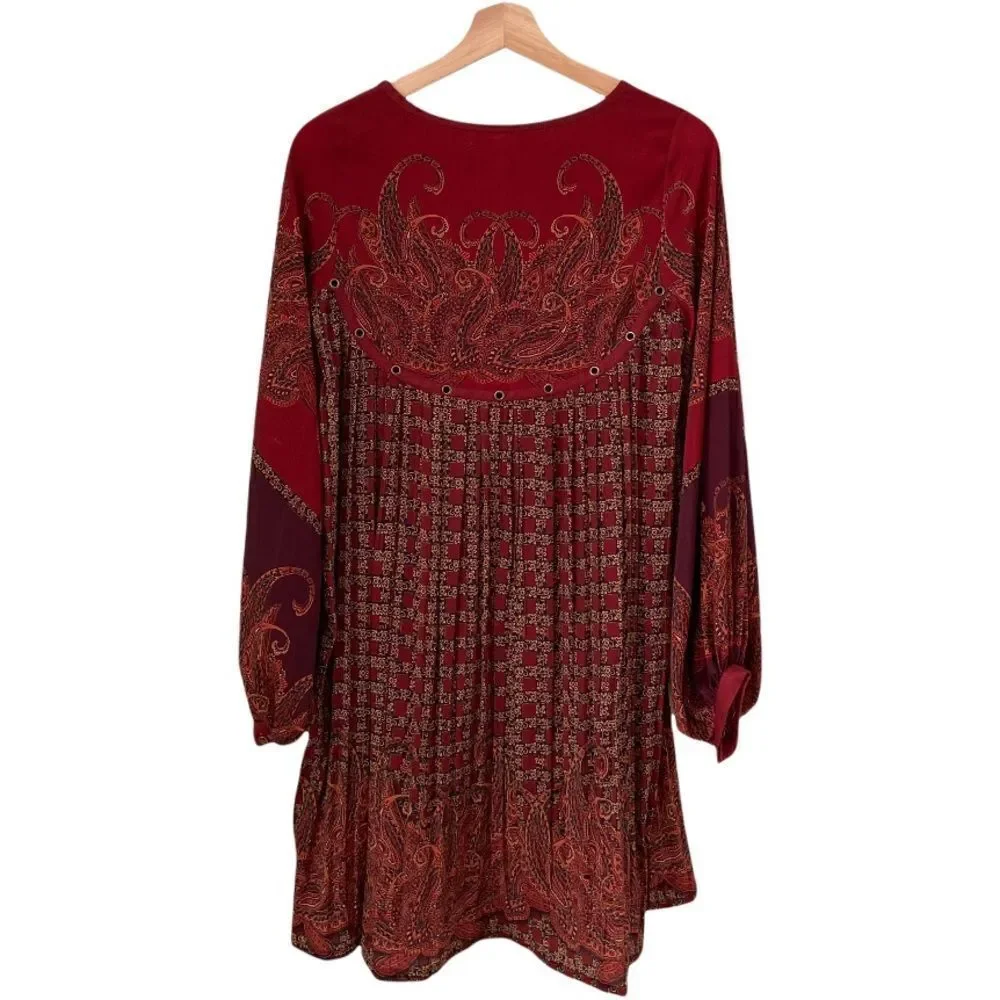 Anthropologie Pinnacle Shruti Sancheti Michaela Tunic Dress in Size XS